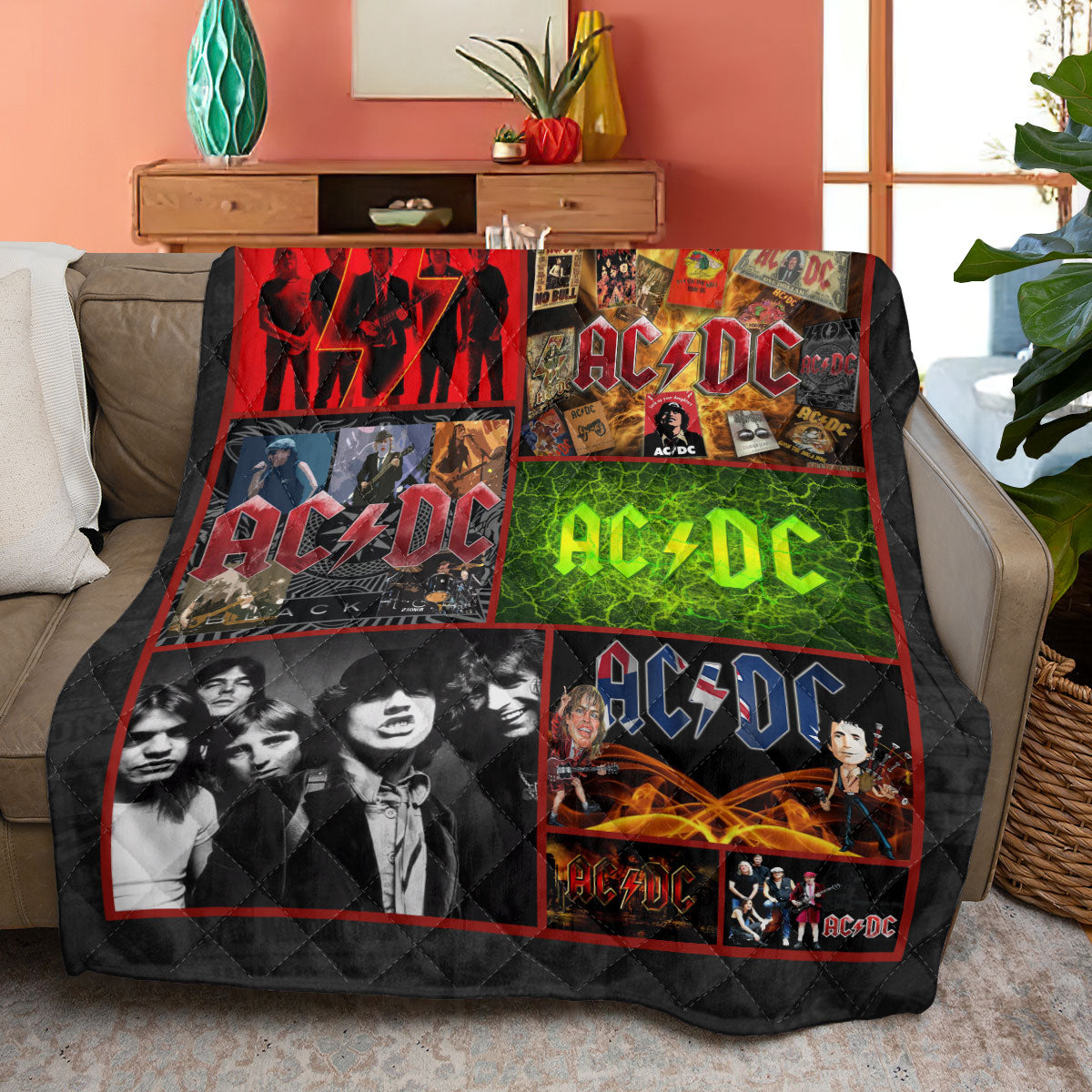AC/DC Quilt Blanket – ANHNV 3379