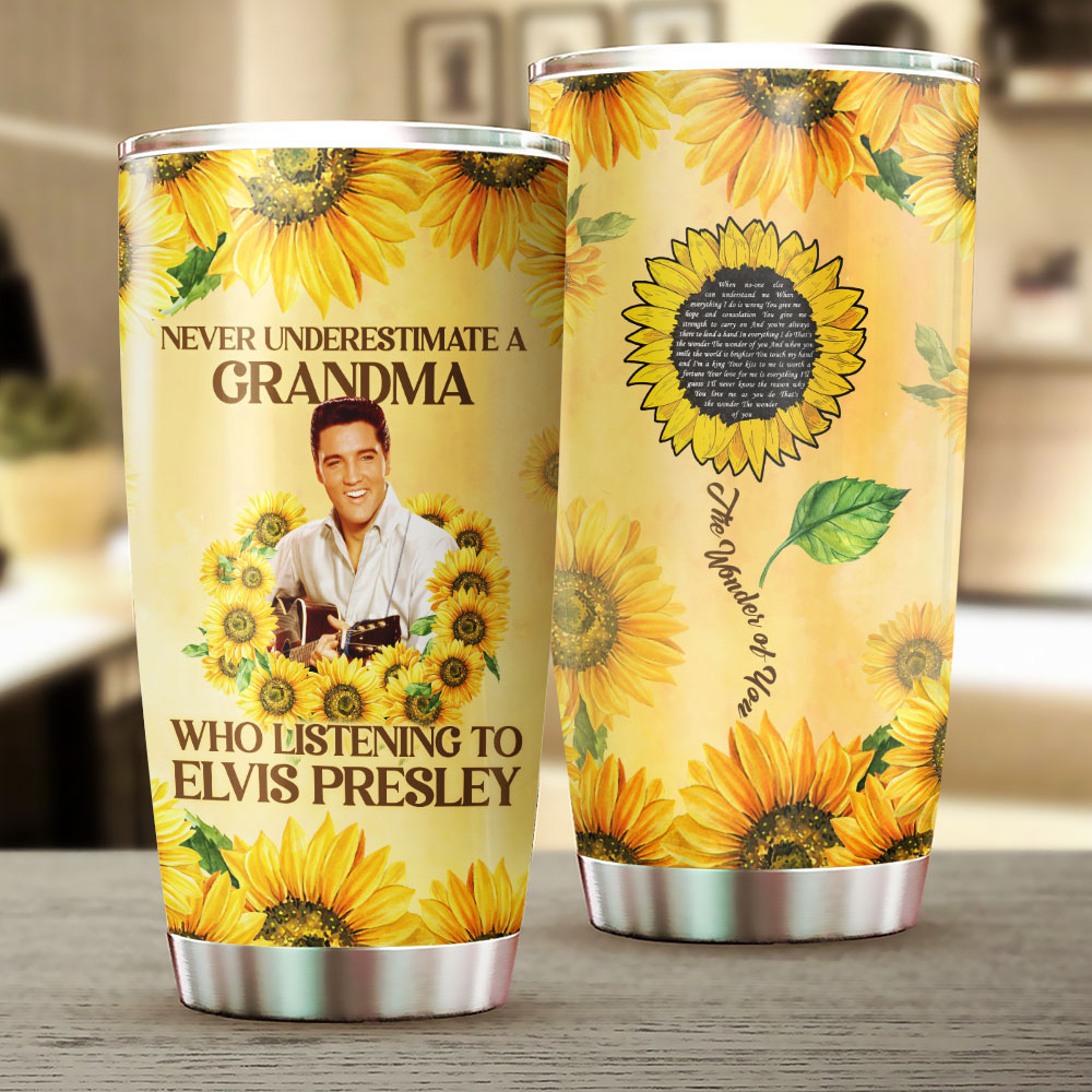 Personalized Elvis Presley Tumbler Cup – VANDH 263