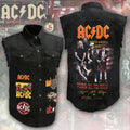 AC/DC 3D Lightweight Sleeveless Denim Shirt – ANHNV 5861