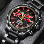 AC/DC Black Stainless Steel Watch – ANHNV 5862