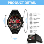 AC/DC Black Stainless Steel Watch – ANHNV 5862