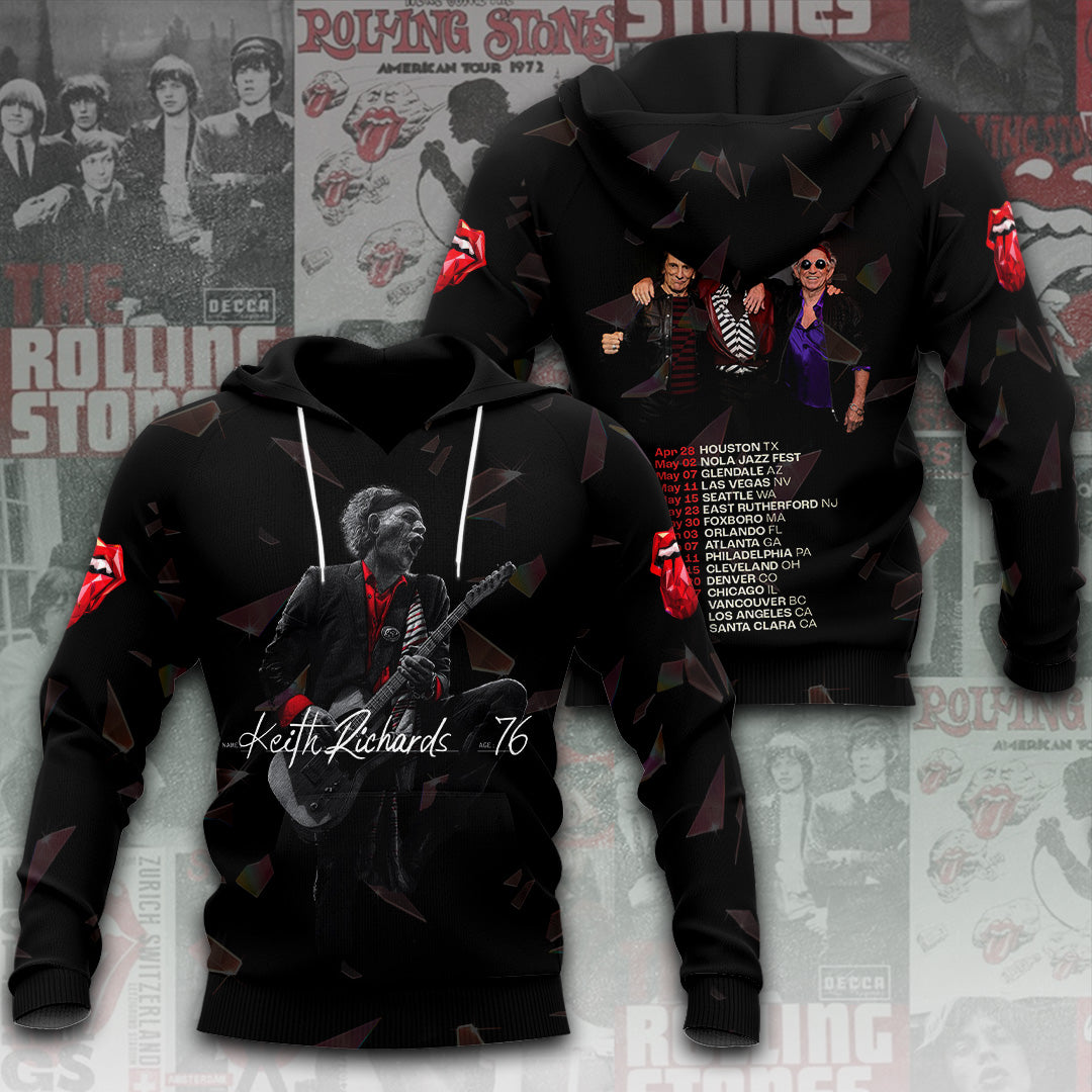 The Rolling Stones x Keith Richards 3D Apparel – ANHNV 9379