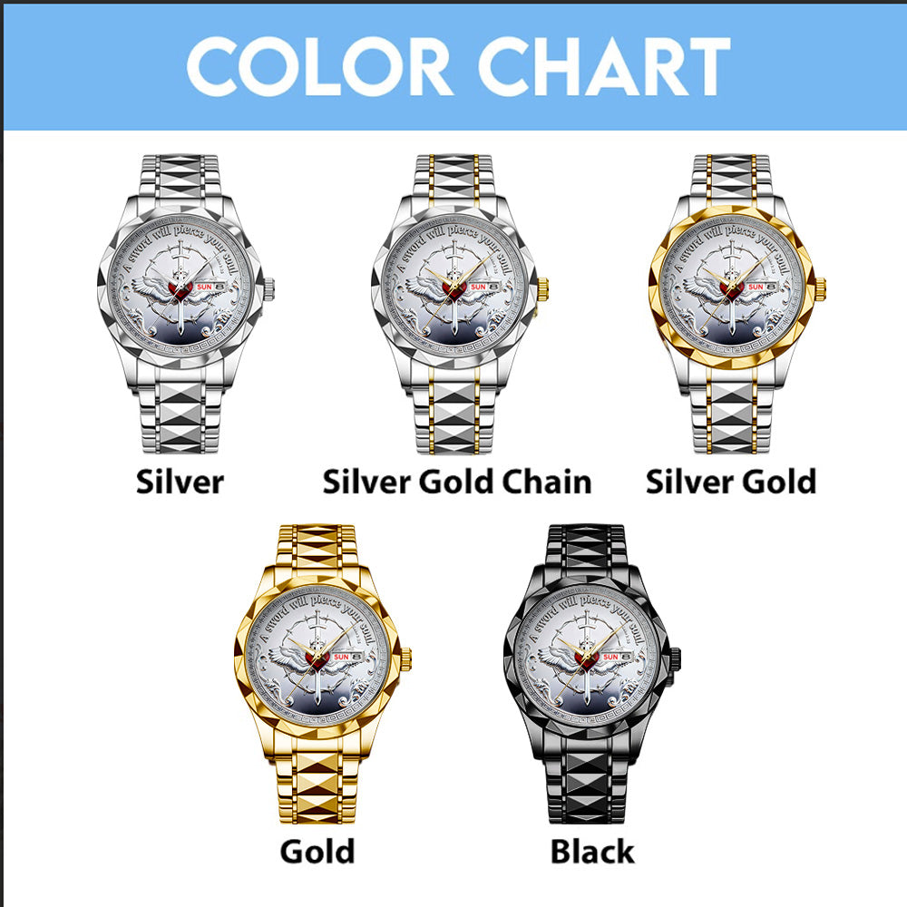 A Sword Will Pierce Your Soul Alloy Luxury Quartz Watch – TANTN19695