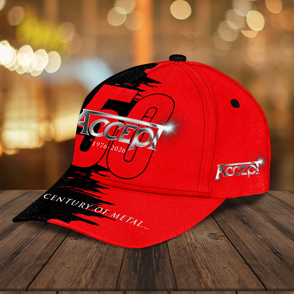 Accept 50th Anniversary Tour 2026 Champion Classic Cap – TANTN22810