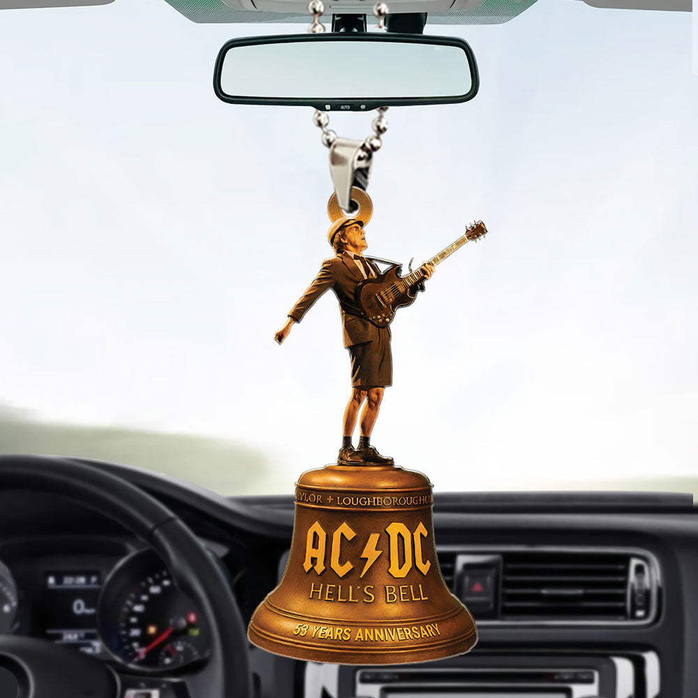 AC/DC Custom shape 2-sided Acrylic Car Ornament – TMTHU2208