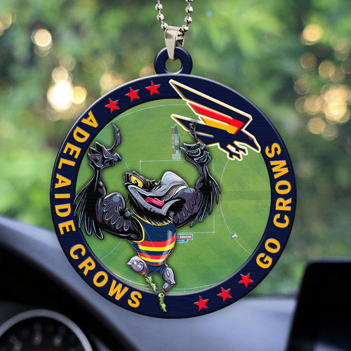 Adelaide FC Custom Shape 2-sided Acrylic Car Ornament – HOATT13348