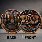 Aerosmith 56 Years Anniversary Commemorative Coin – TANTN24545