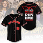 Aerosmith x RUN DMC Walk This Way Baseball Jersey – TANTN25353