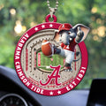 Alabama Crimson Tide Football Custom shape 2-sided Acrylic Car Ornament – HOATT13125