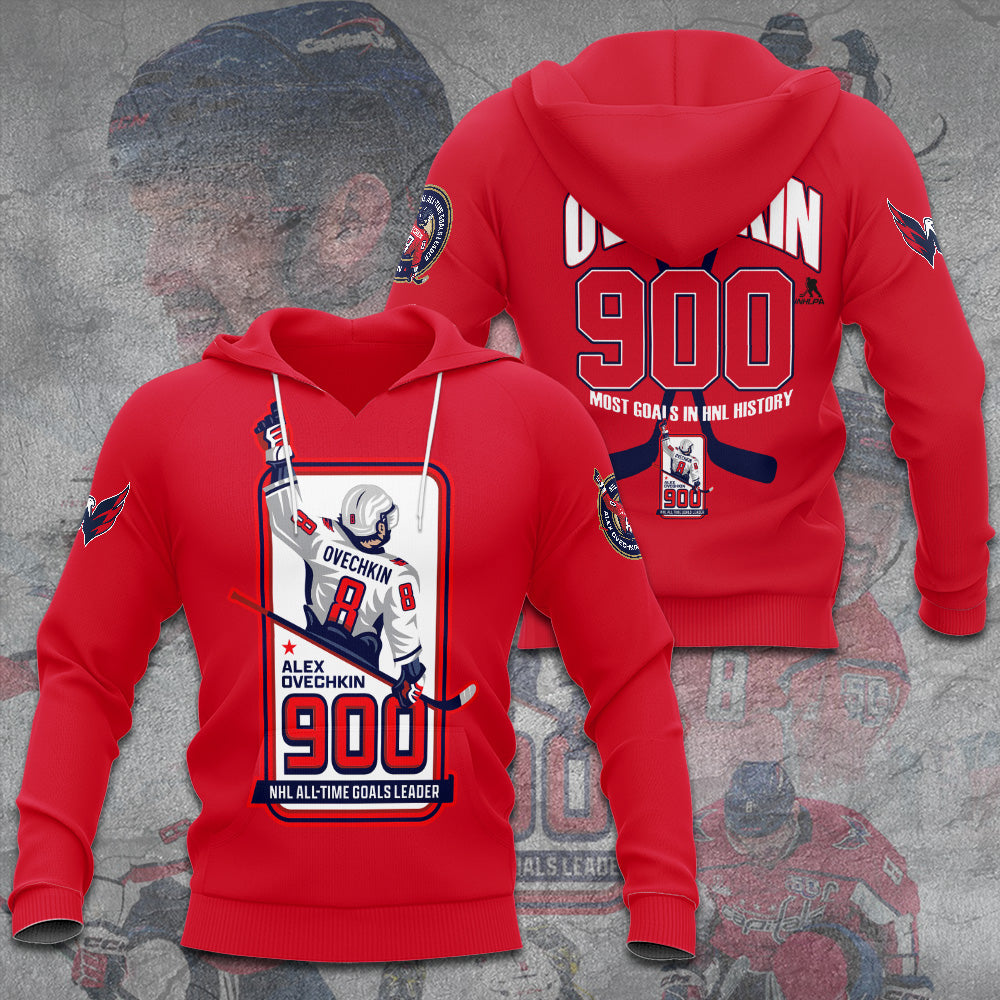Alex Ovechkin x Washington Capitals 3D Apparel – TANTN18407