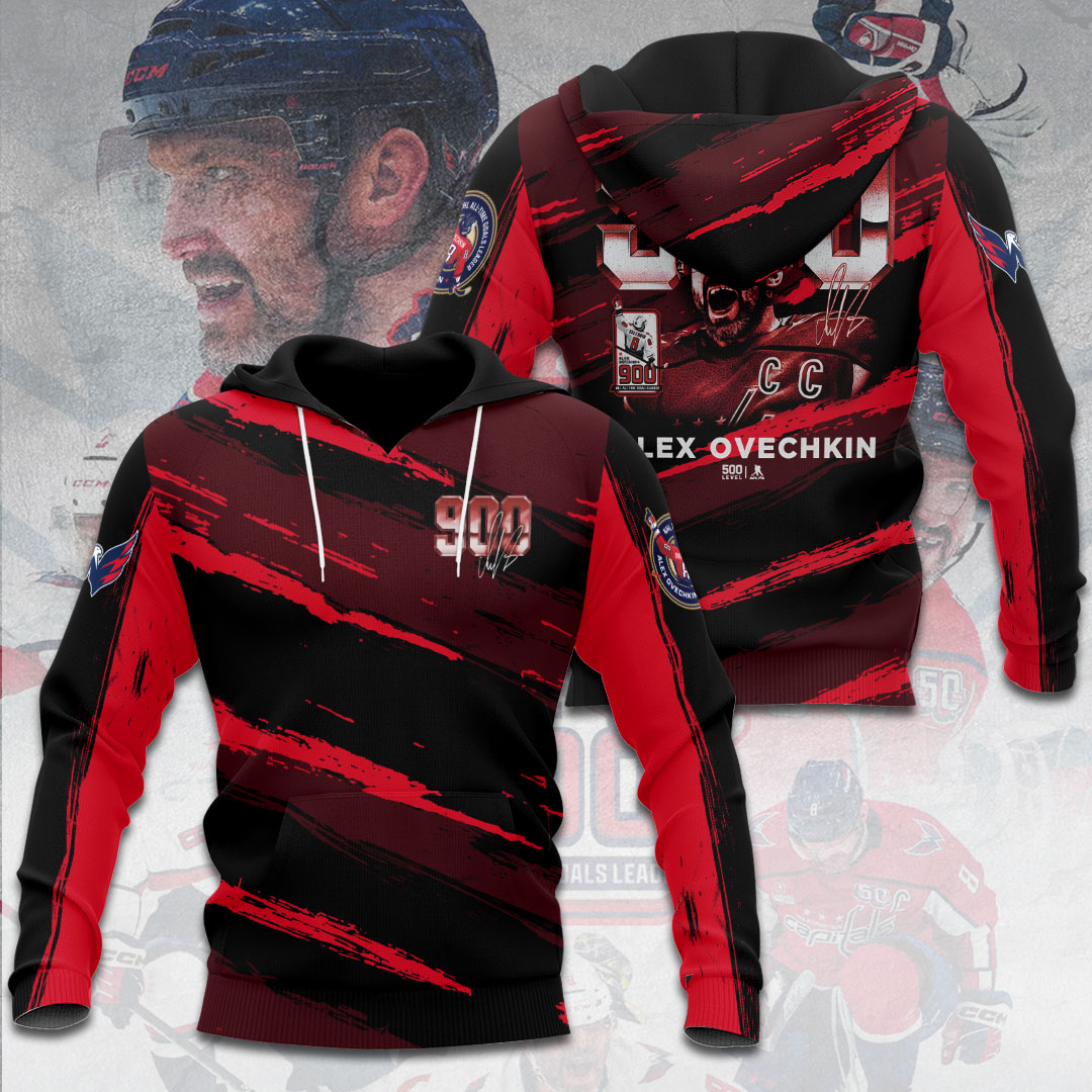 Alex Ovechkin x Washington Capitals 3D Apparel – TANTN18411