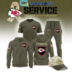 All Team NFL Salute To Service 2025 Hoodie Joggers Cap