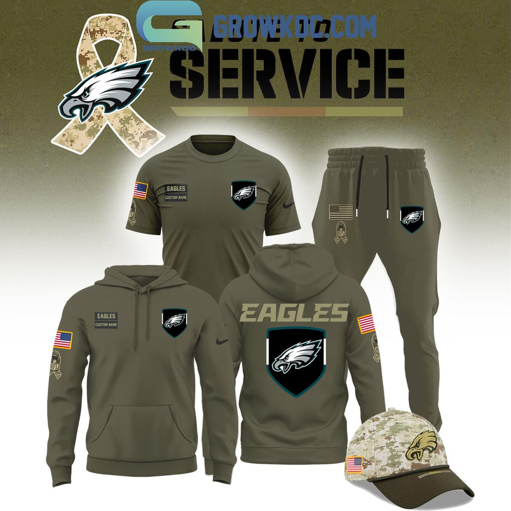 All Team NFL Salute To Service 2025 Hoodie Joggers Cap