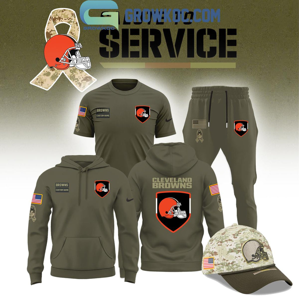 All Team NFL Salute To Service 2025 Hoodie Joggers Cap