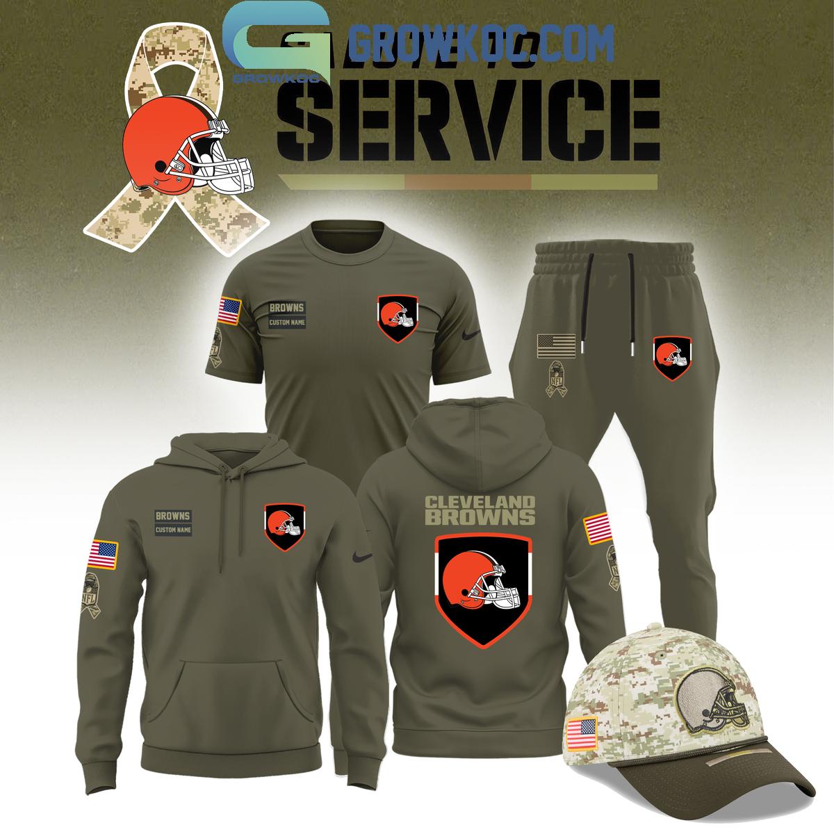 All Team NFL Salute To Service 2025 Hoodie Joggers Cap