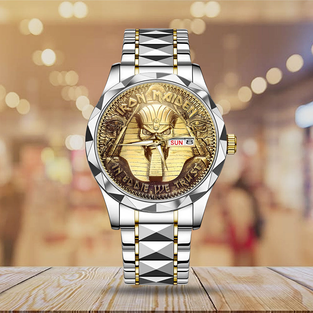 Iron Maiden Alloy Luxury Quartz Watch – MAITM 11935