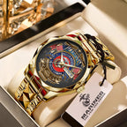 US Marine Corps Alloy Luxury Quartz Watch – TMTHU 107