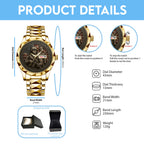 US Army Alloy Luxury Quartz Watch – TMTHU1194