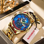 Iron Maiden Alloy Luxury Quartz Watch – TMTHU 129