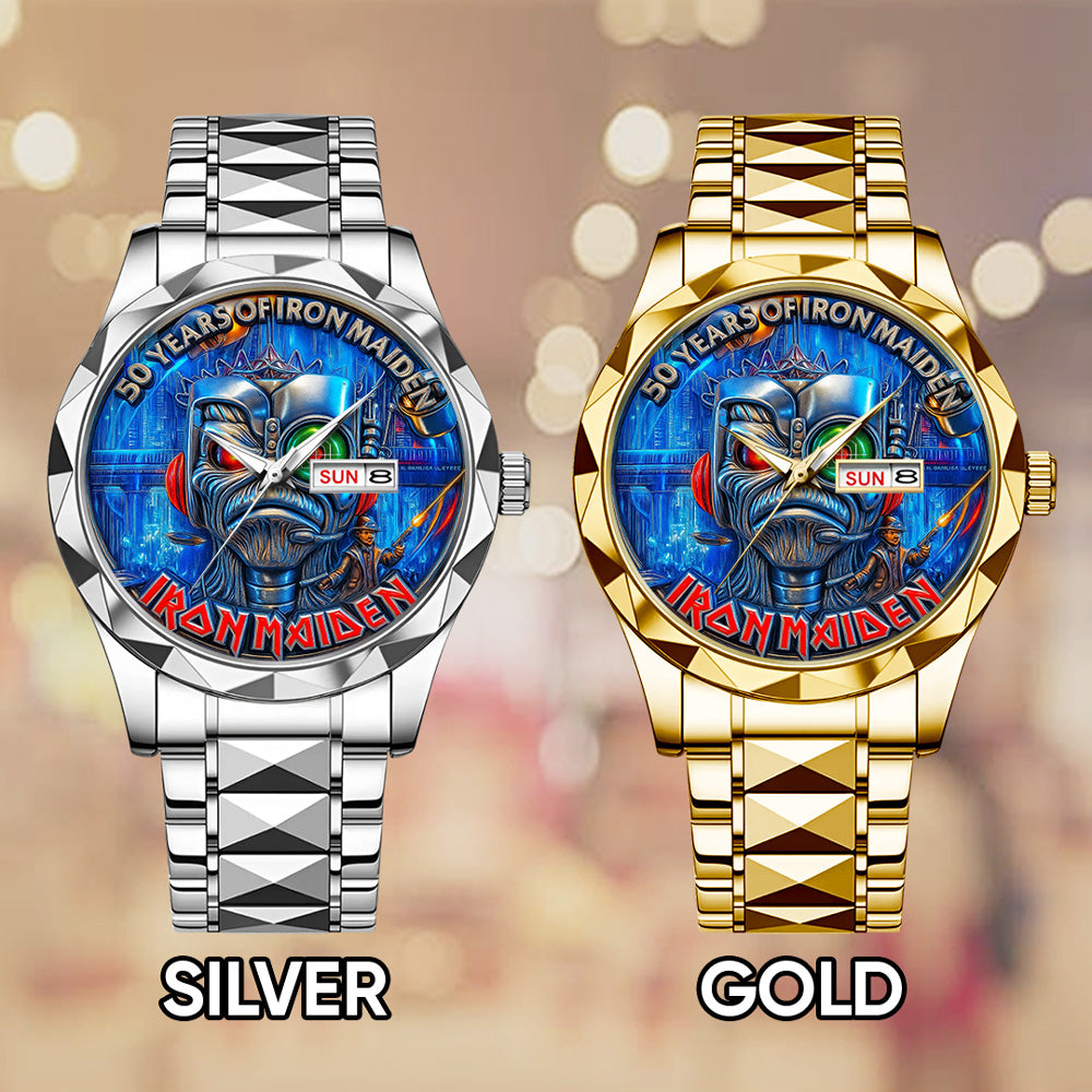 Iron Maiden Alloy Luxury Quartz Watch – TMTHU 129