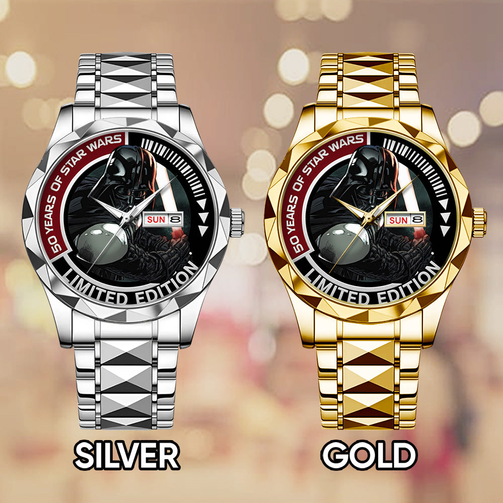 Star Wars 50th Anniversary Alloy Luxury Quartz Watch – TMTHU2046