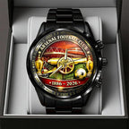 Arsenal FC 140th Anniversary 2026 Black Stainless Steel Watch – TANTN20285