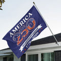 America250 3D Double-side House Flag – TANTN21404