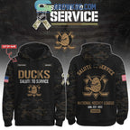 Anaheim Ducks Salute To Service Veterans Day Hoodie Shirt