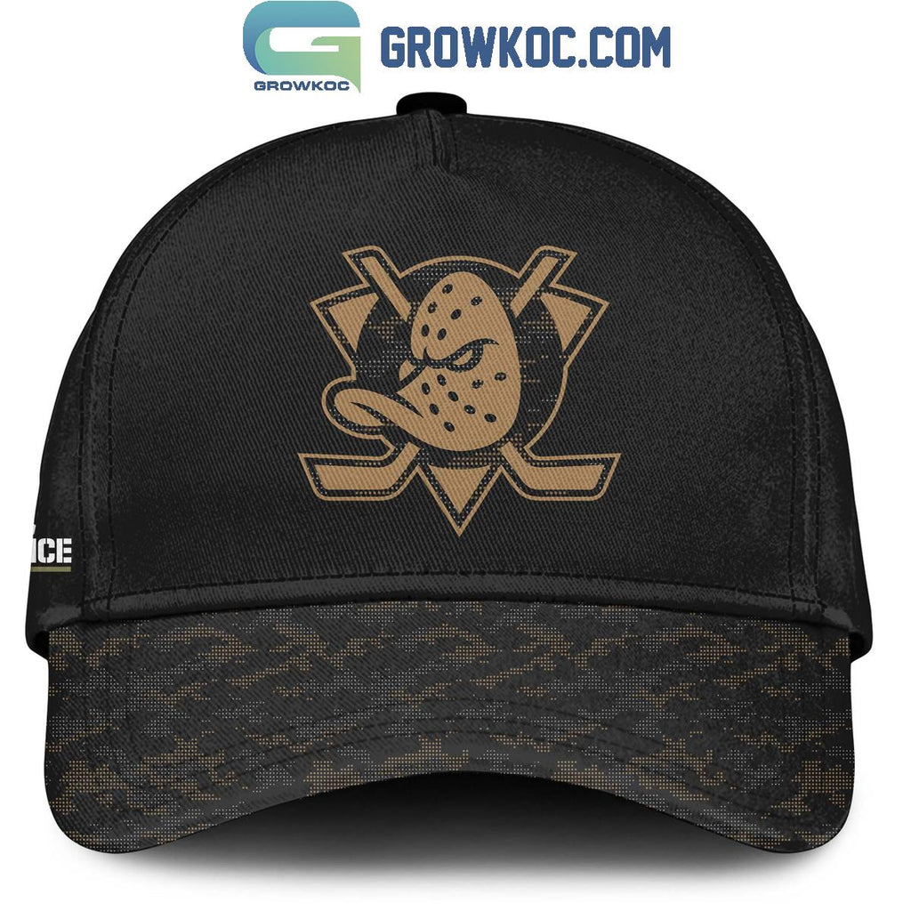 Anaheim Ducks Salute To Service Veterans Day Hoodie Shirt