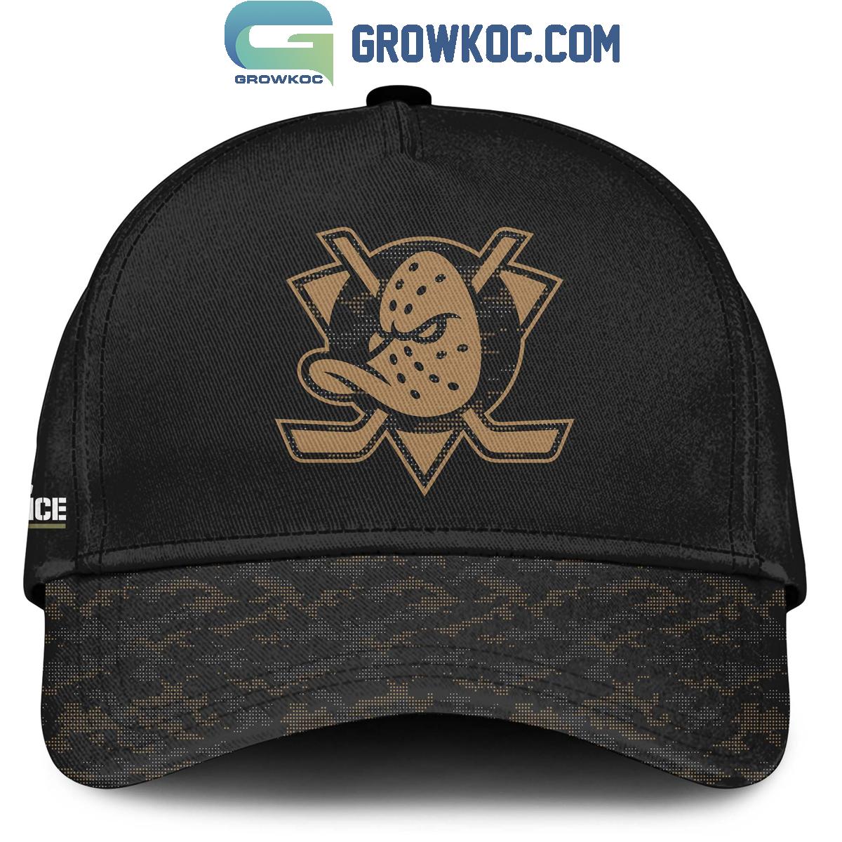 Anaheim Ducks Salute To Service Veterans Day Hoodie Shirt