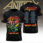 Anthrax Tour 2026 3D Apparel – TANTN25432