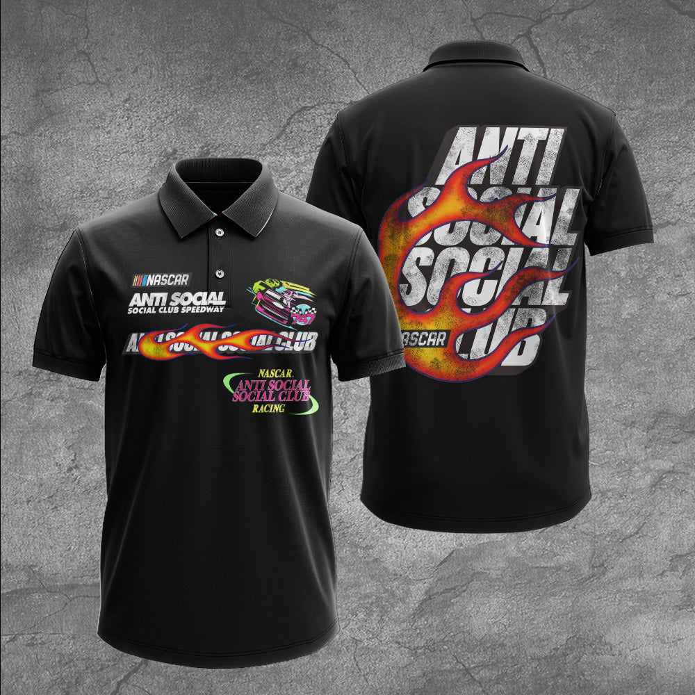 Anti Social Social Club x NASCAR Daytona 3D Apparel – TANTN17553