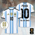 Argentina National Team x Messi FIFA World Cup Final 2026 3D Apparel – TANTN24348