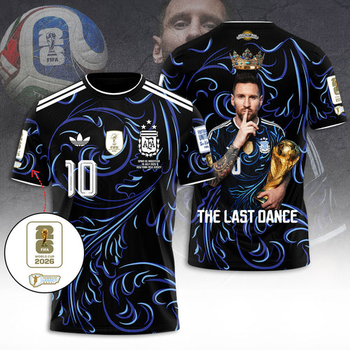 Argentina National Team x Messi FIFA World Cup Final 2026 3D Apparel – TANTN24350