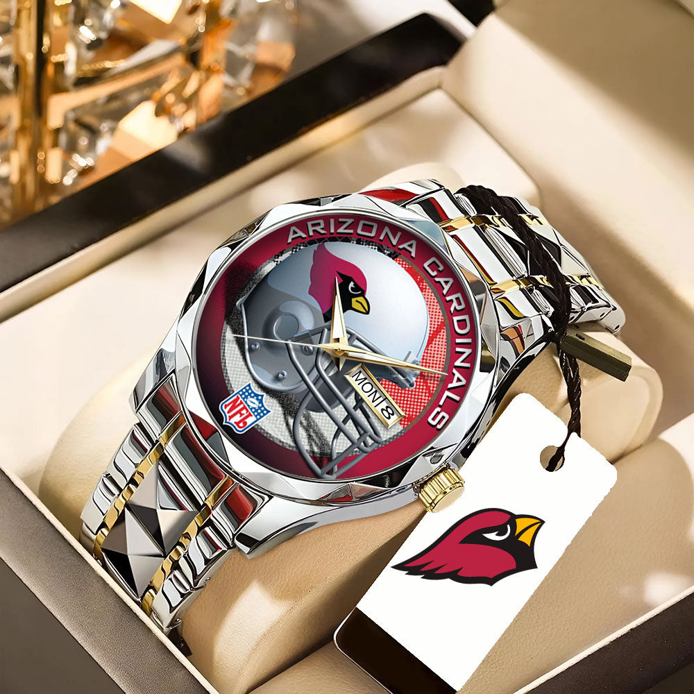 Arizona Cardinals Alloy Luxury Quartz Watch – TANTN16313