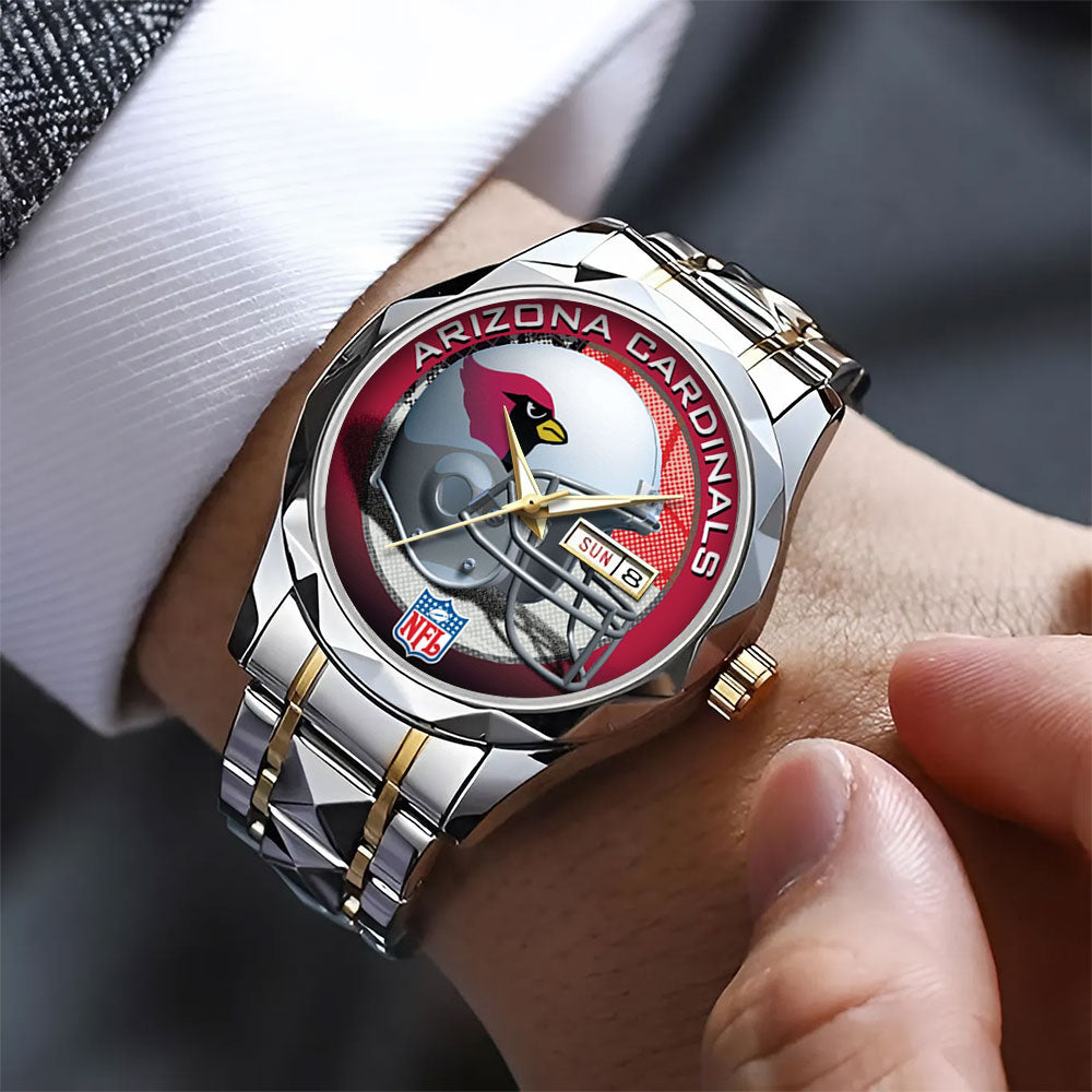 Arizona Cardinals Alloy Luxury Quartz Watch – TANTN16313