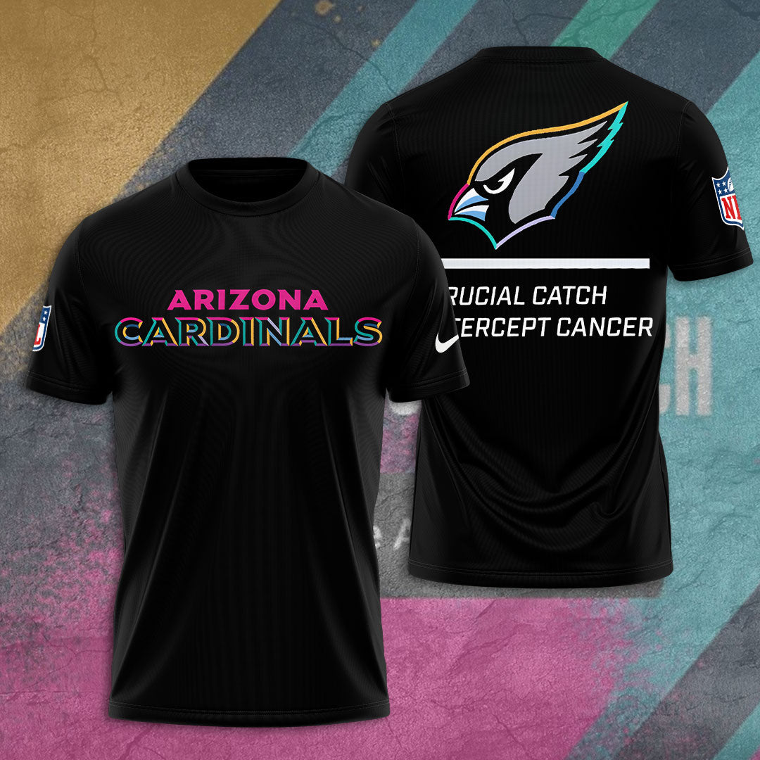 Arizona Cardinals Crucial Catch 2025 3D Apparel – TANTN15559