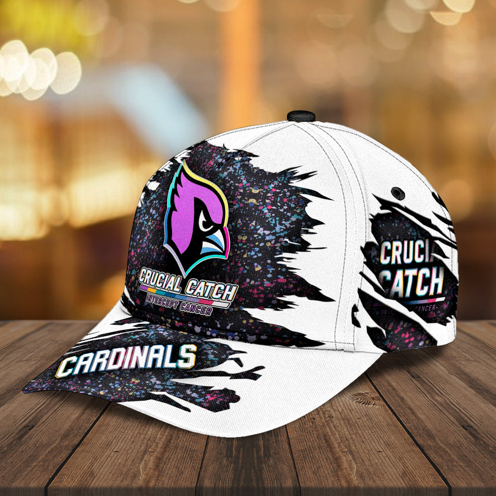 Arizona Cardinals x Crucial Catch Intercept Cancer Classic Cap – MAITM12947