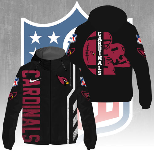 Arizona Cardinals 3D Windbreaker Jacket – GNE4346