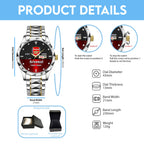 Personalized Arsenal FC Alloy Luxury Quartz Watch – TANTN15461
