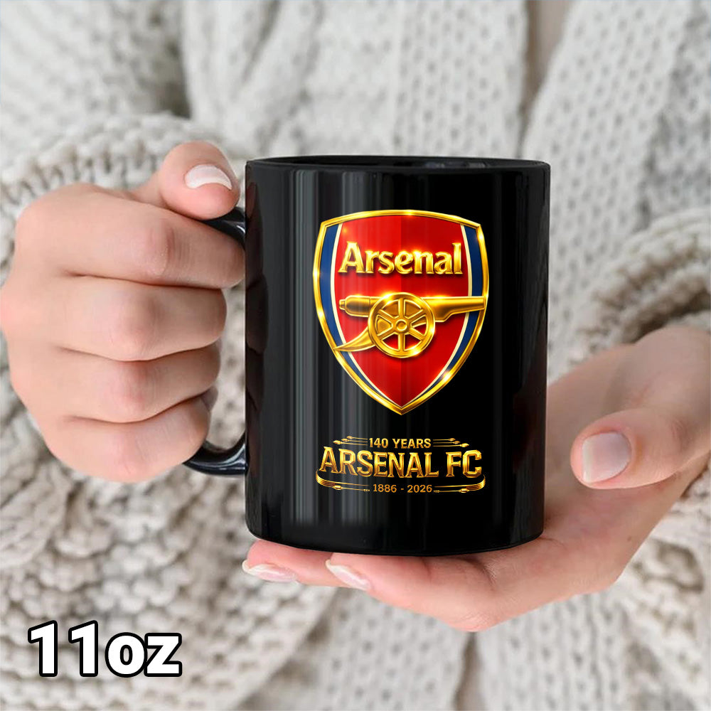 Arsenal FC 140th Annversary Ceramic Mug – TMTHU3292