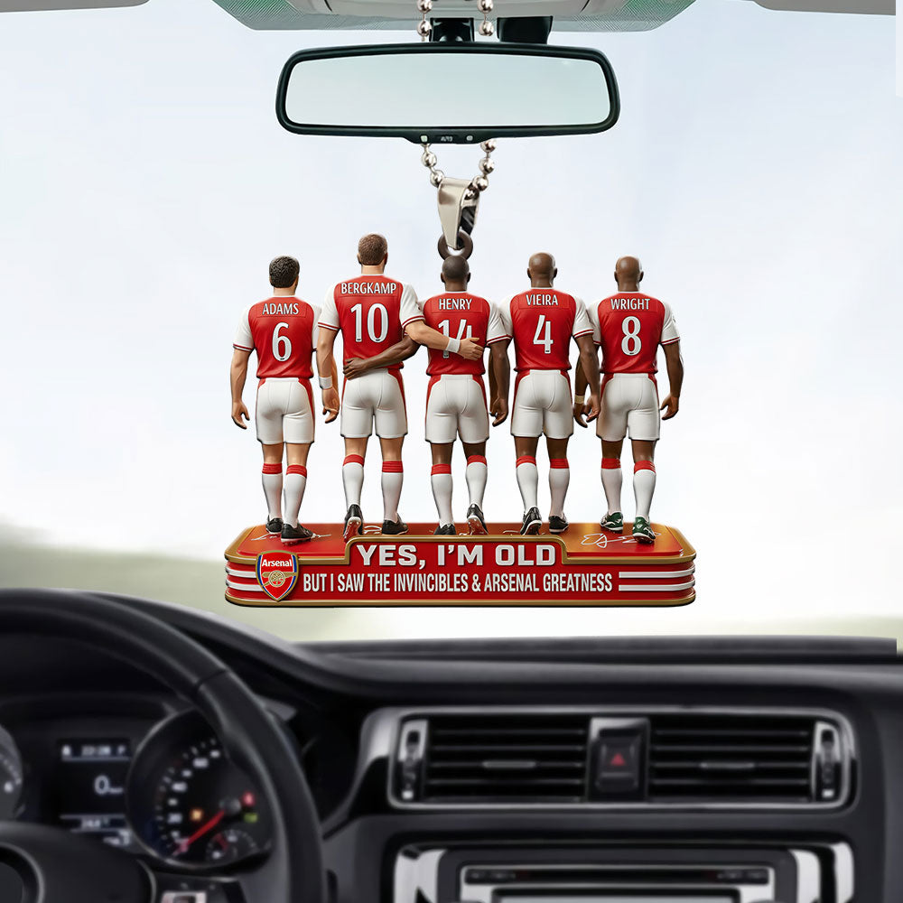 Arsenal FC Custom shape 2-sided Acrylic Car Ornament – MAITM14210