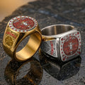 Arsenal FC Premier League Champions 25/26 3D Engraved Ring – TMTHU6759