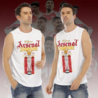 Arsenal FC Premier League Champions 25/26 3D O-neck Tank Top – HOATT18102
