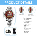 Arsenal FC Premier League Champions 25/26 Alloy Luxury Quartz Watch – TMTHU6430