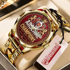 Arsenal FC Premier League Champions 25/26 Alloy Luxury Quartz Watch – TMTHU6430