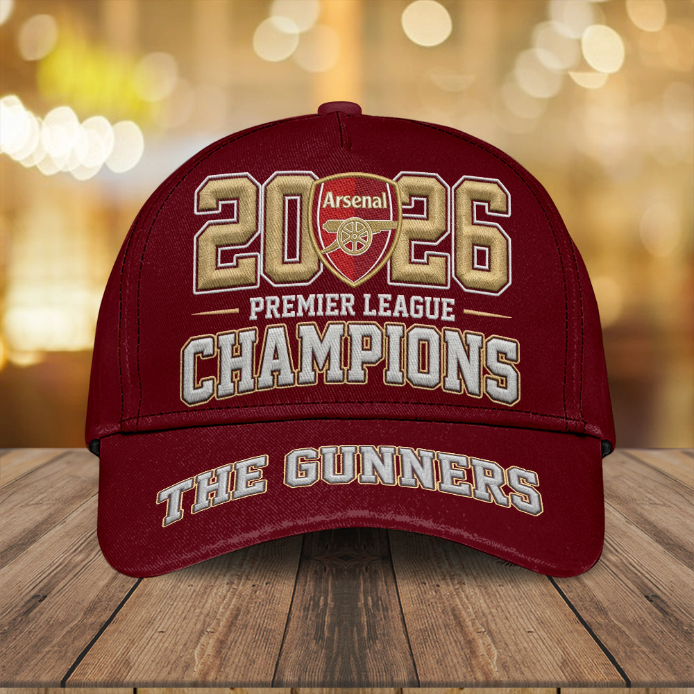 Arsenal FC Premier League Champions 25/26 Classic Cap – TMTHU6592