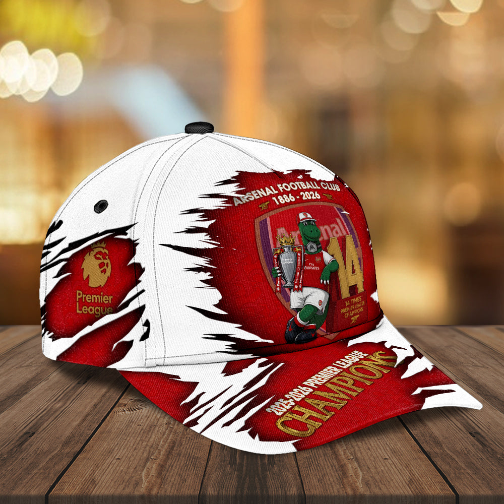 Arsenal FC Premier League Champions 25/26 Classic Cap – GNE6570