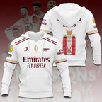 Arsenal FC Premier League Champions 25/26 3D Apparel – HOATT18285