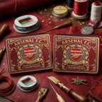 Arsenal FC Premier League Champions 25/26 3D Leather Men Wallet – GNE6633